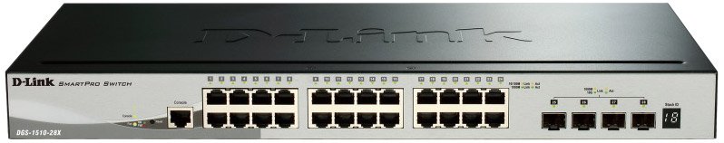 

Управляемый коммутатор 2-го уровня D-Link DGS-1510-28X/A1A