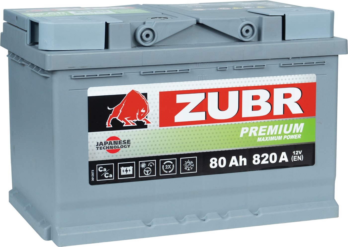 

Автомобильный аккумулятор Zubr Premium Yuasa R+ Турция (80 А·ч)