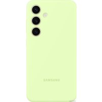 Чехол для телефона Samsung Silicone Case S24 (лайм)