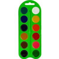 Акварельные краски Невская палитра Цветик 27421537 (12 цв, зеленый)