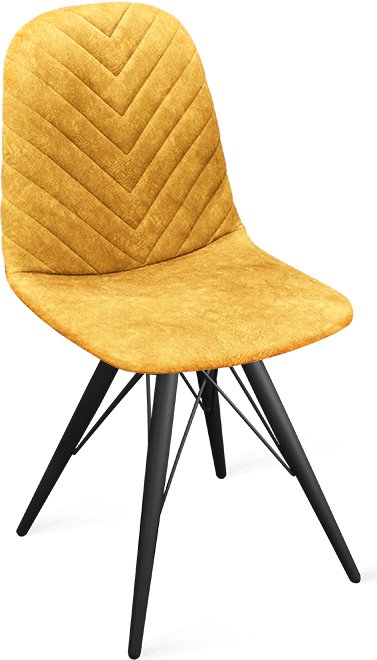 

Стул Трия Стул Шерри К3 (черный муар/микровелюр Wellmart Yellow)