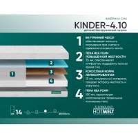 Матрас Фабрика сна Киндер-4.10 80x200