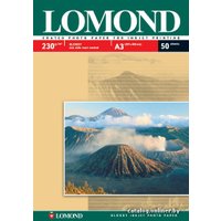 Фотобумага Lomond Глянцевая А3 230 г/кв.м. 50 листов (0102025)