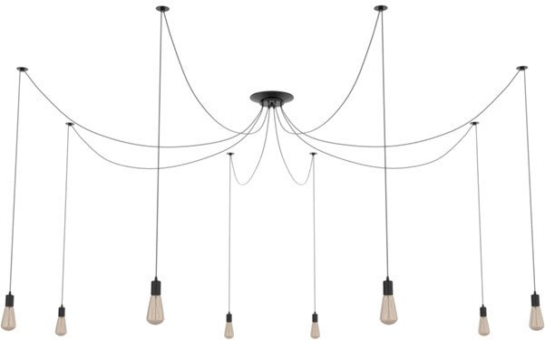 Подвесная люстра BayerLux Паук 2612376 (черный)