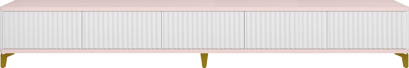 Тумба Shtabe Royal 5039 эко (зефир-золото)