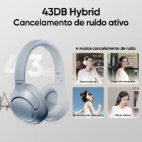 Наушники QCY H3 (голубой)