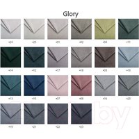 Кровать Elmax Римини 200x200 с ПМ Газ-лифт Континентальная рама (Glory 24)