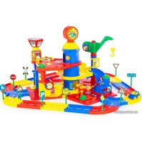 Паркинг Полесье Паркинг 3-уровневый с дорогой и автомобилями 37862