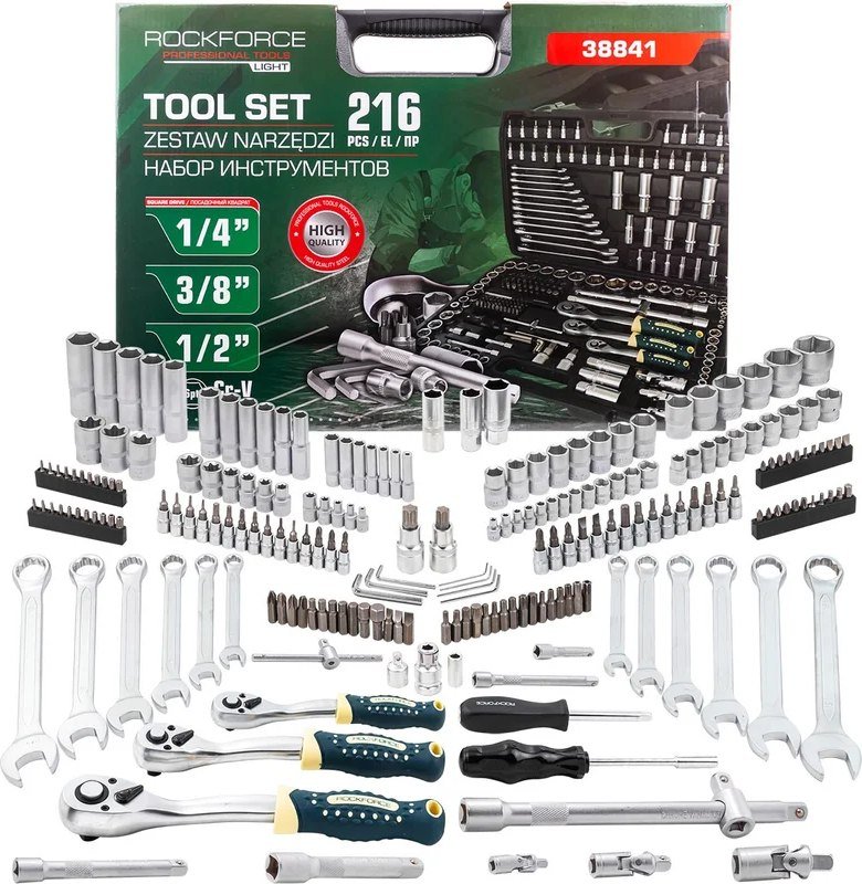 

Универсальный набор инструментов RockForce RF Light-38841 (61110)