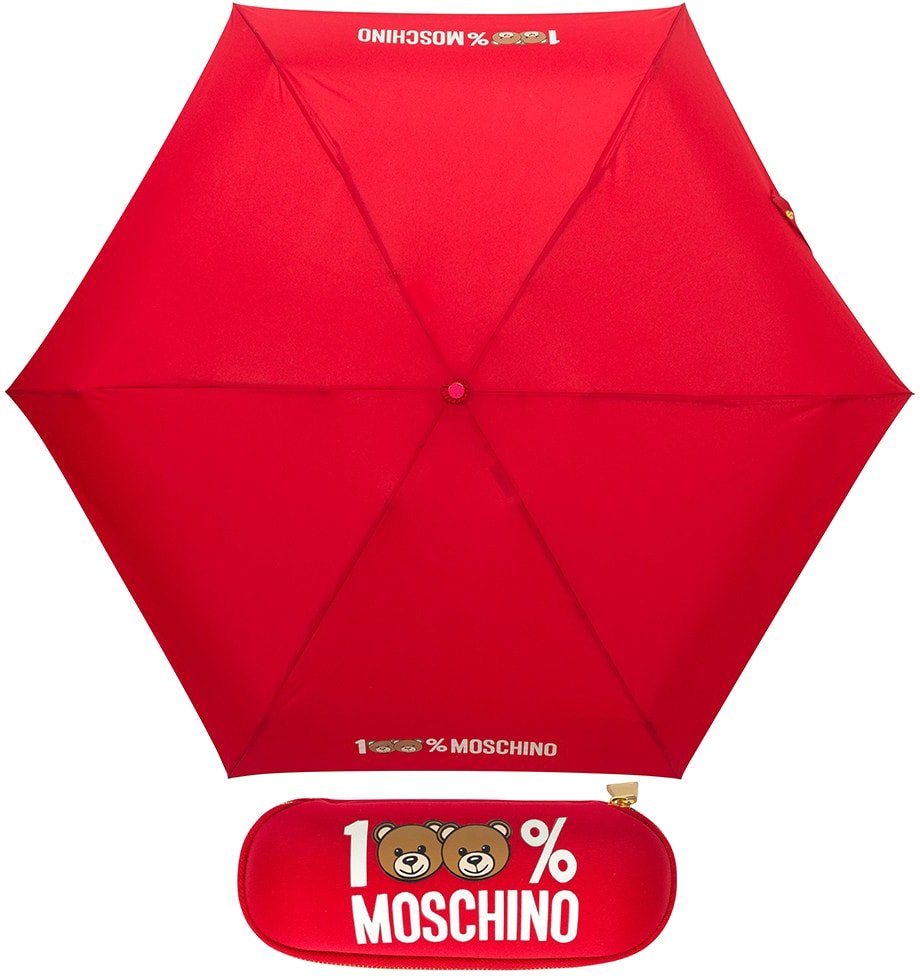 

Складной зонт Moschino 8071-SuperminiIC 100% Red