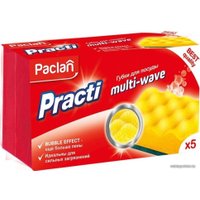 Губка Paclan PractI Multi-Wave (5 шт)