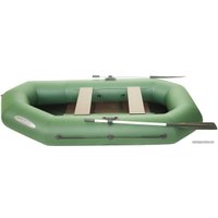 Моторно-гребная лодка Лоцман Профи 260 ЖС (зеленый)