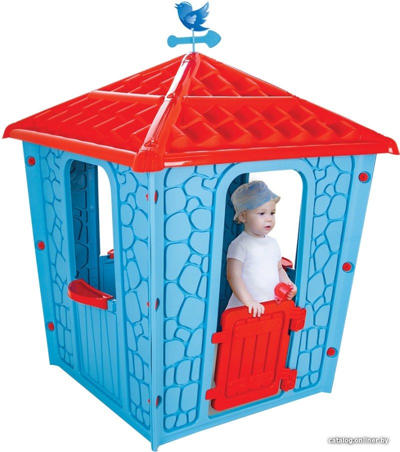 Игровой домик Pilsan Stone House 06437 (голубой)