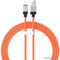 Кабель Baseus CoolPlay Series Fast Charging Data Cable 2.4A USB Type-A - Lightning (1 м, оранжевый)