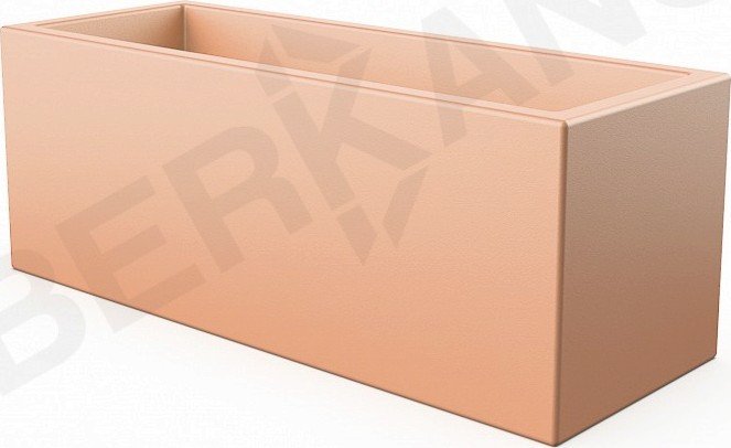 

Кашпо Berkano Cubric 30*80 (терракота)