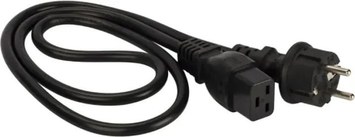 Кабель Lanmaster LAN-PP19/SH-1.0-BK