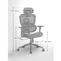 Офисное кресло myroo Office Impact HS-3852H-1-B (black)