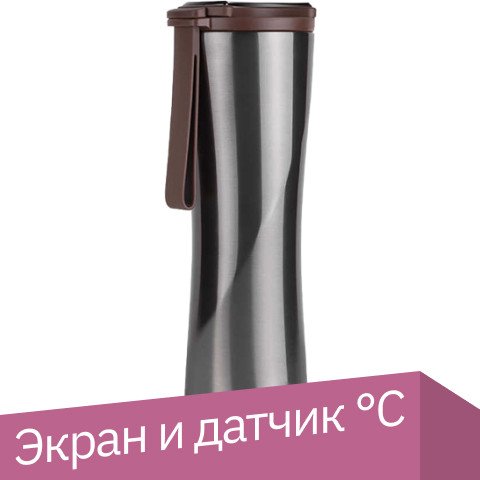 

Термокружка Kiss Kiss Fish 0.43л (серый)
