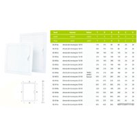 Люк airRoxy 02-806a 215х315мм