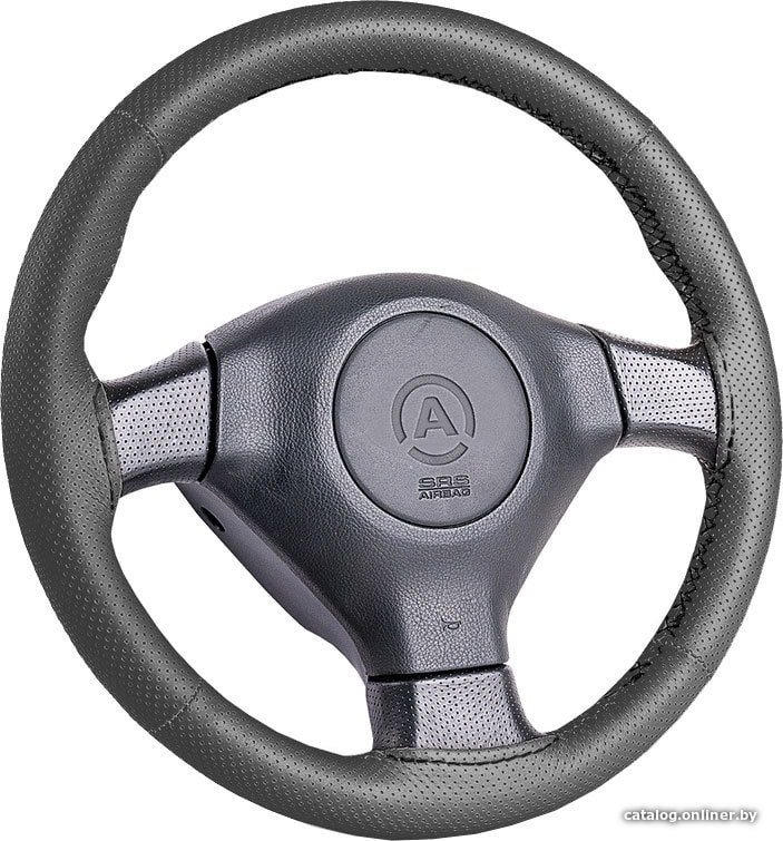 Оплетка на руль Autoprofi SAM-201 BK (M) (черный)