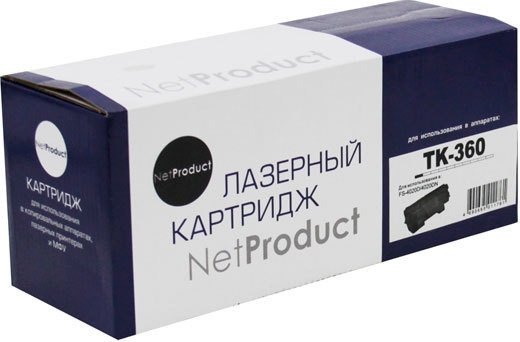 

Картридж NetProduct N-TK-360 (аналог Kyocera TK-360)