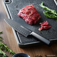 Разделочная доска OOU черный мрамор (37*25*2 cм)