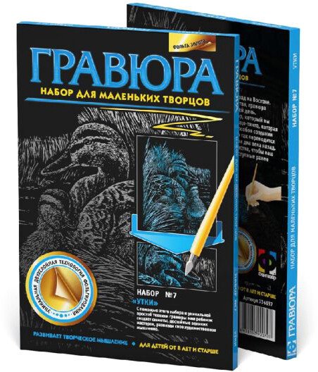 

Гравюра Фантазер Гравюра №7 Утки 334037