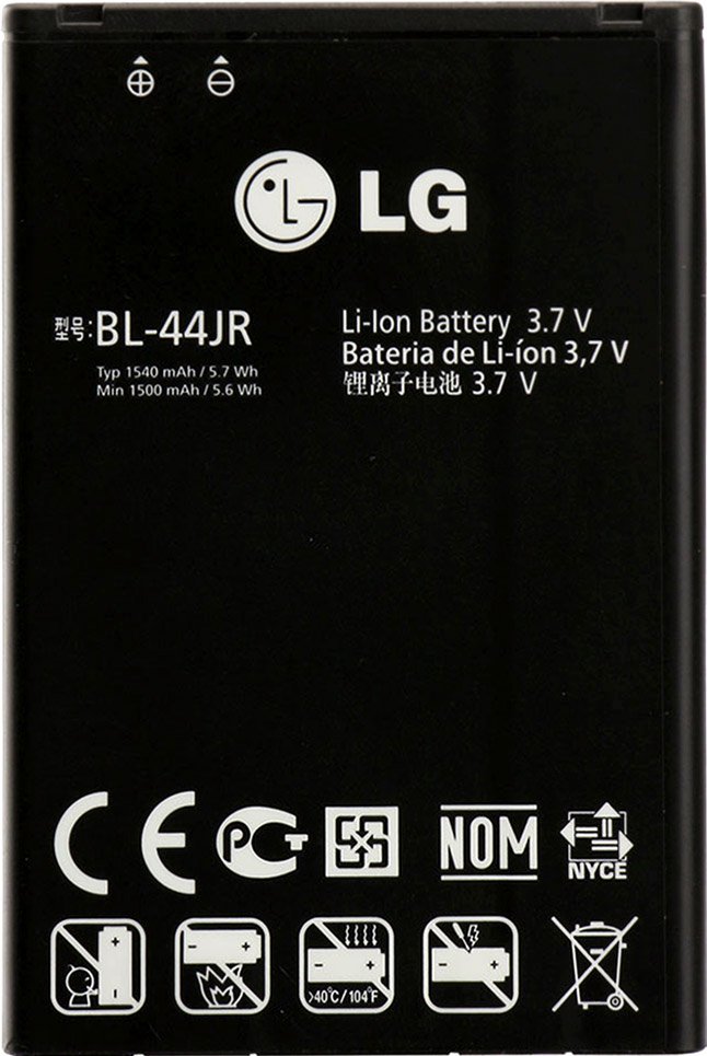 

Аккумулятор для телефона Копия LG BL-44JR