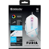 Игровая мышь Defender Furia GM-543 (белый)