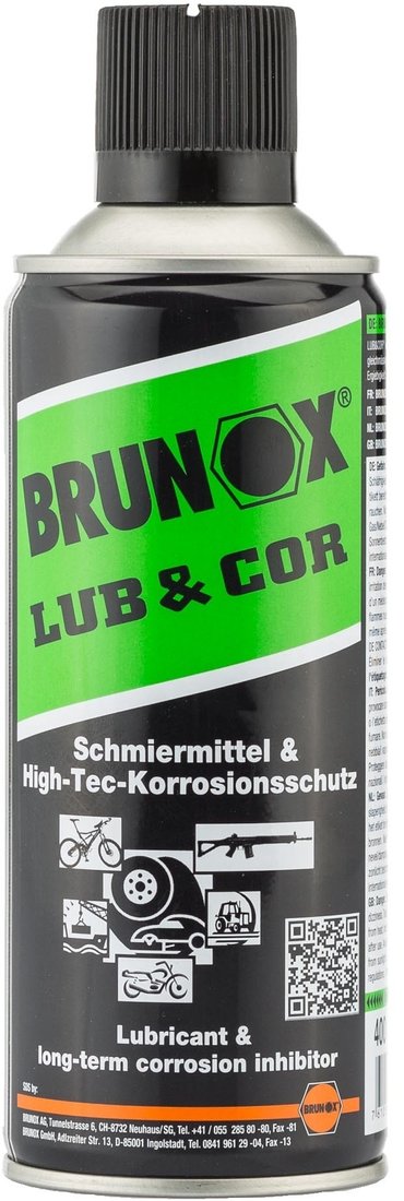 

BRUNOX Lub&cor 400 мл, аэрозоль