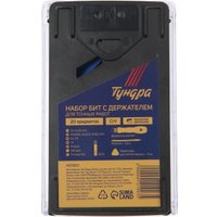 Набор отвертка с битами Tundra 4121903 (20 предметов)