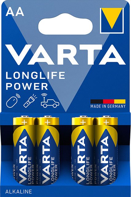 Батарейка Varta Longlife Power AA V04906121414 (4 шт)