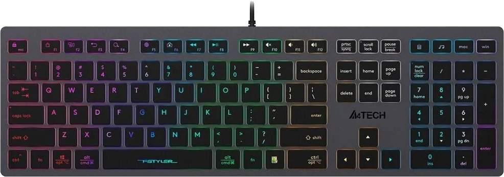 

Клавиатура A4Tech Fstyler FX60H (неоновая подсветка)