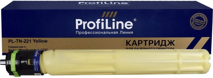 

Картридж ProfiLine PL-TN-221Y-Y (аналог Konica-Minolta TN-221Y)
