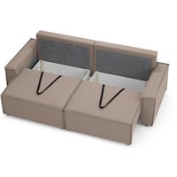 Диван Mio Tesoro Дюссельдорф 293 1.5ек-1.5ек (1176 Savanna Plus Mocca)