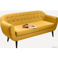 Диван Divan Роттердам-3 Velvet Yellow 85423 (желтый)