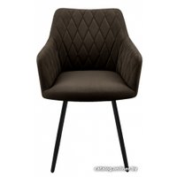 Стул Гальваник Диаманте Лофт (эмаль черный муар/Catania Brown)