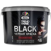 Краска Dufa ВД Trend Farbe Black (5 л, RAL 9005 черный)