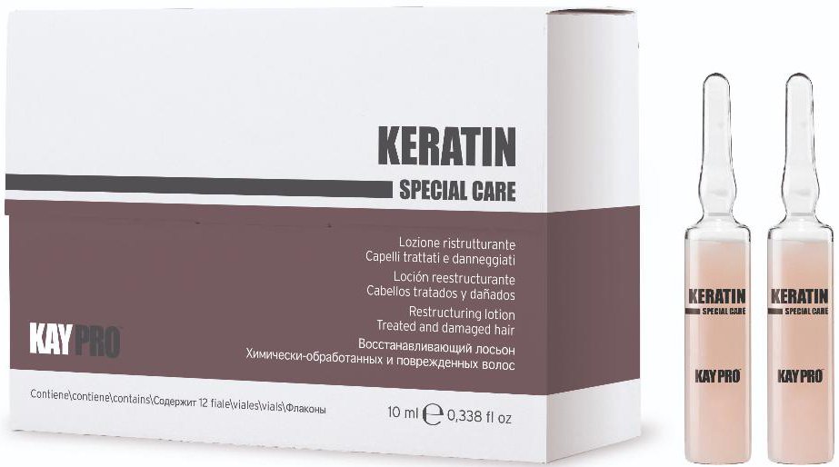 

Лосьон KayPro Keratin Special Care для химически поврежденных волос 12x10 мл