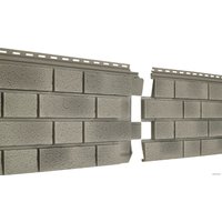 Панель фасадная Ю-Пласт Стоун Хаус S-Lock Клинкер Балтик 0292.Н. НМ000015831 (холодный цемент)