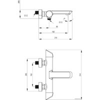 Смеситель Deante Arnika BQA 010M