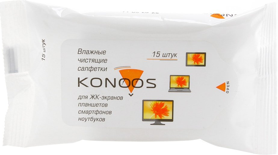 

Влажные салфетки Konoos KSN-15