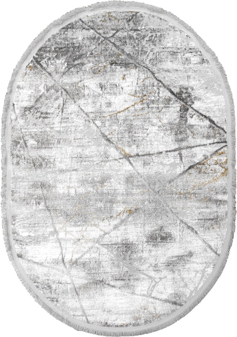 

Ковер для жилой комнаты Safyun Liparis LP374-GREY-OVAL (1.6x2.3)
