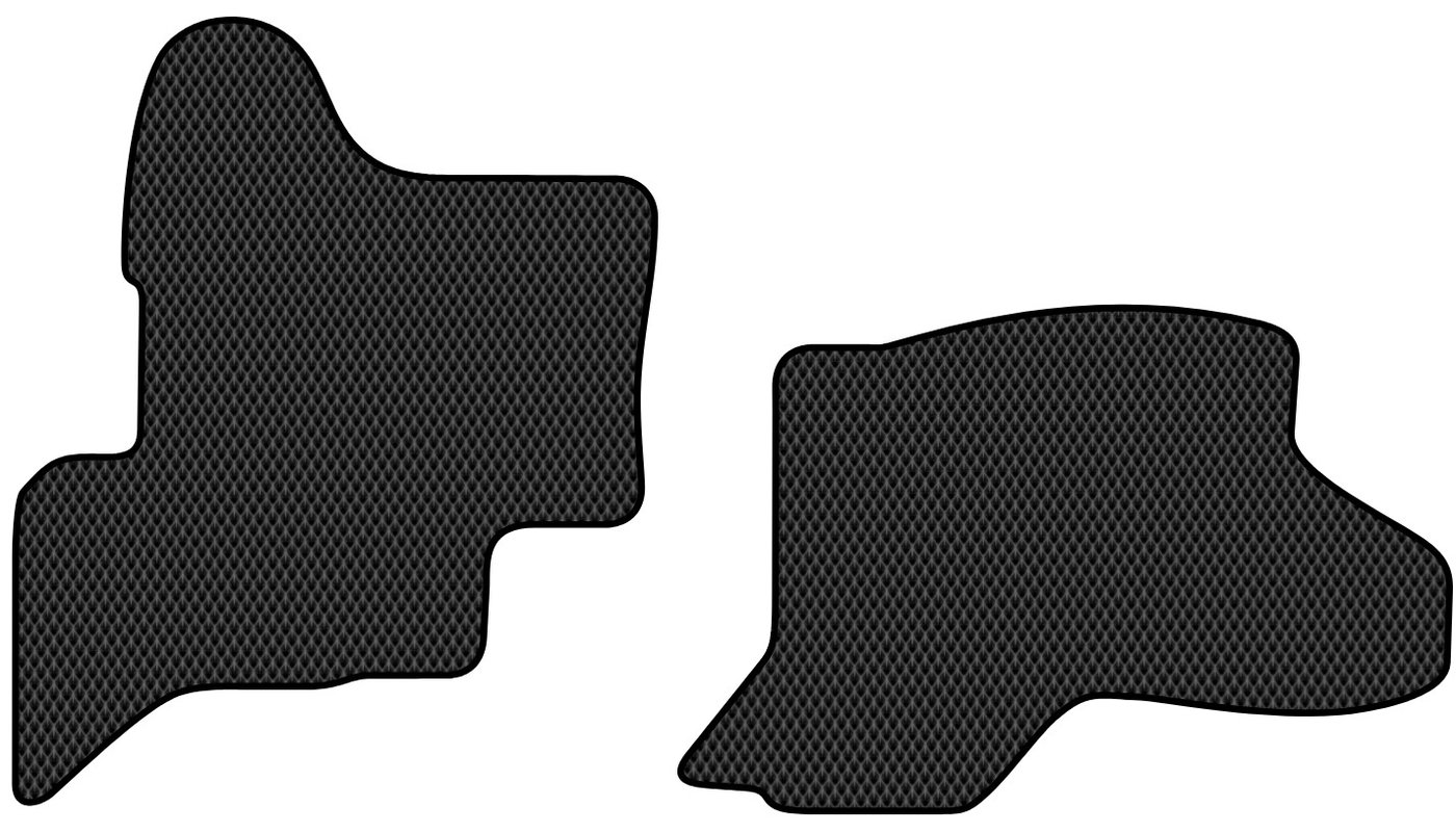 

Комплект ковриков для авто Alicosta Sova 25 (EV1) (грузовой фургон / Электро) 2023 - Н.В. (черный, ромб)