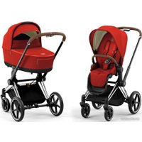 Универсальная коляска Cybex Priam IV (2 в 1, autumn gold/matt black)