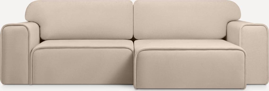 

Угловой диван Divan Виена Velvet Light 220122 (бежевый)