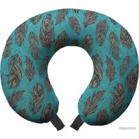 Подушка для путешествий Ambesonne Этнические перья trp-77177