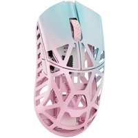 Игровая мышь WLMouse Beast X Max Omron Side Slits (голубой/розовый)