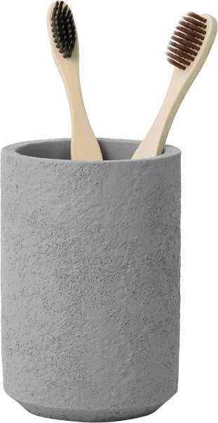 Набор стаканов для зубной щетки и пасты FORA Concrete FOR-CON044