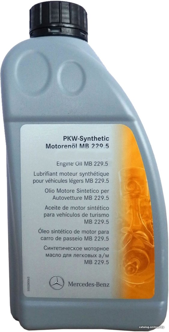 Моторное масло Mercedes MB 229.5 5W-40 1л